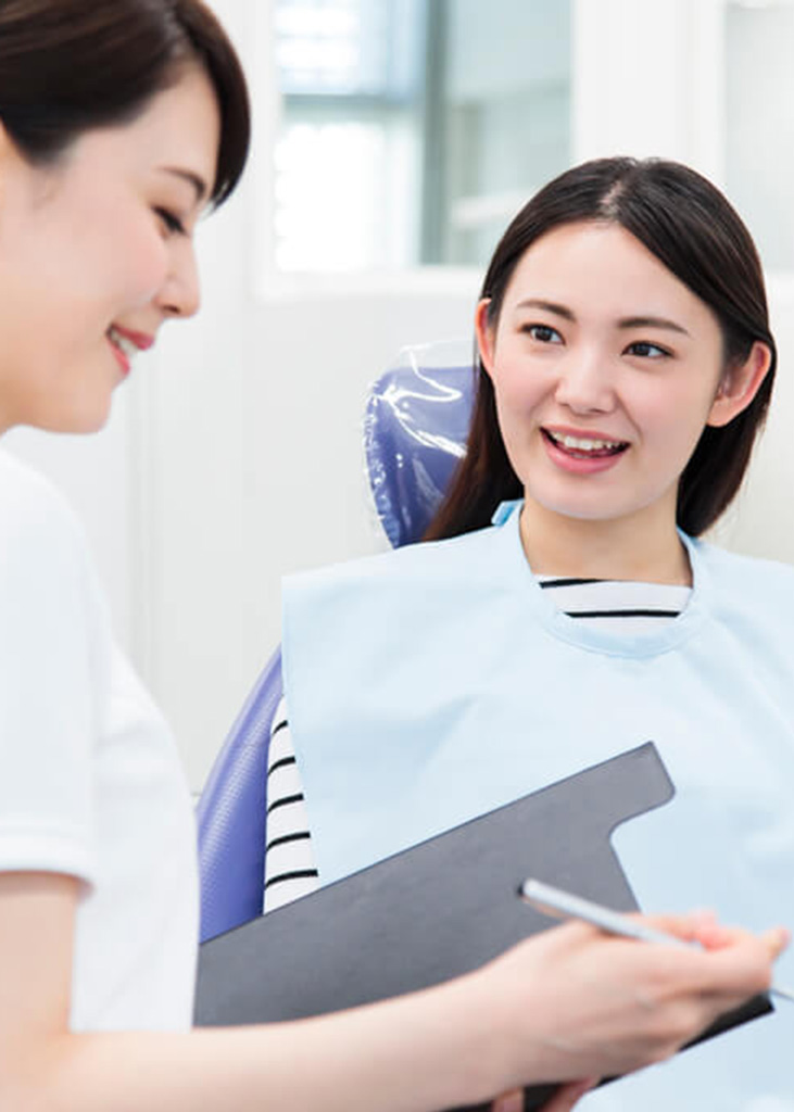 歯科衛生士による予防処置と指導